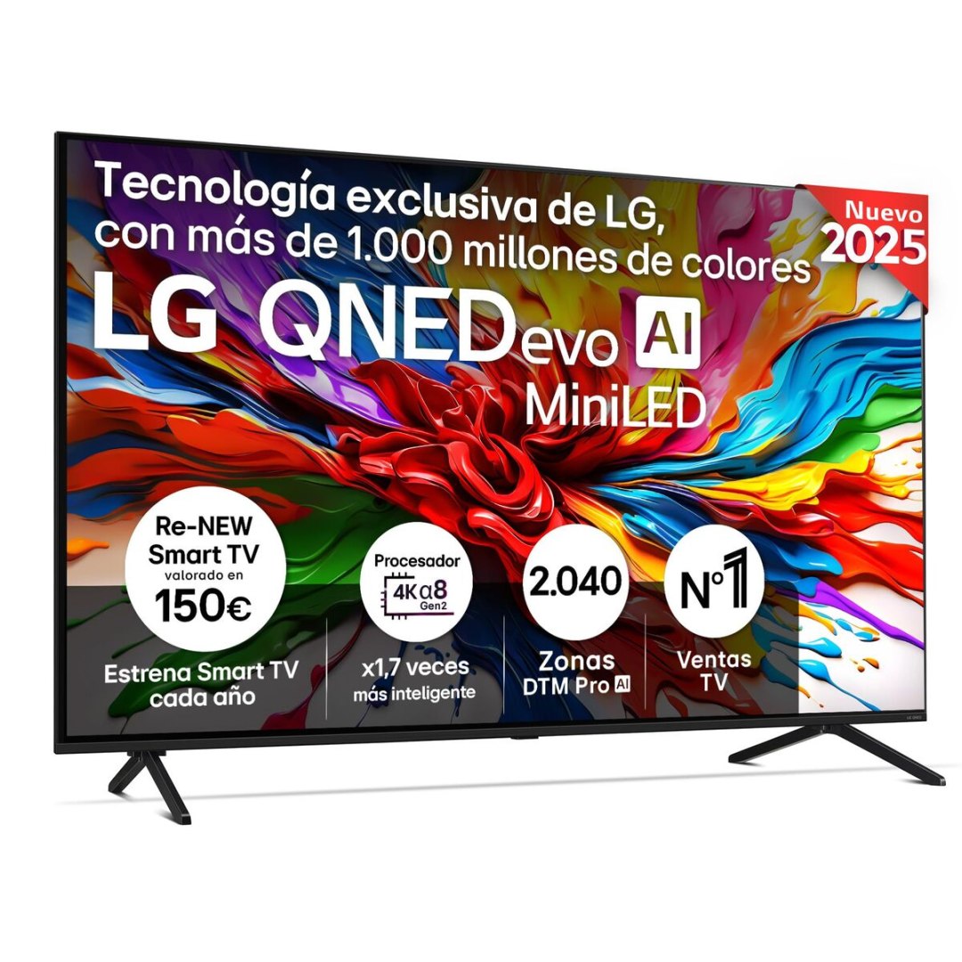 LG Smart TV 65QNED92A6A 4K Ultra HD 65