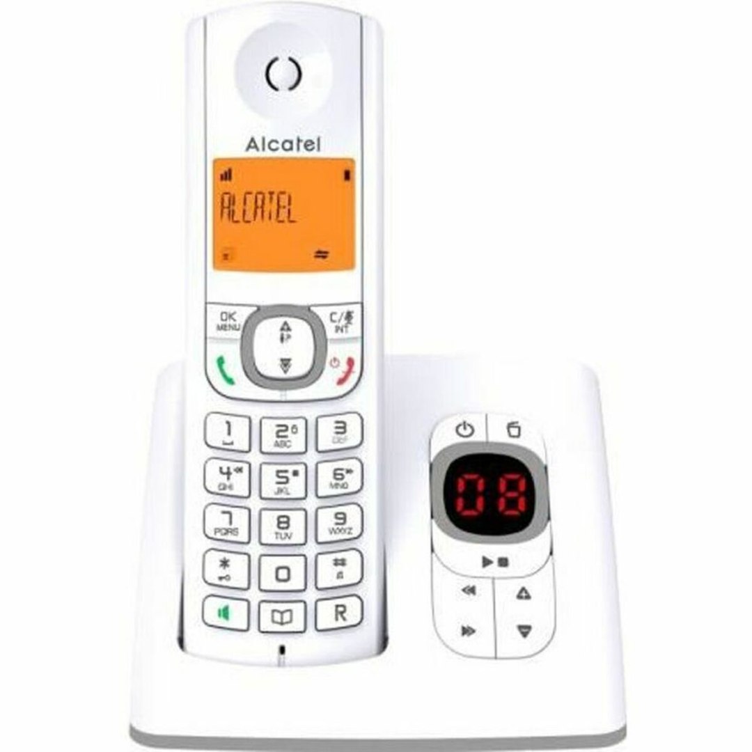 Alcatel Telefon Stacjonarny F530 Voice FR GRY Szary Biały/Szary