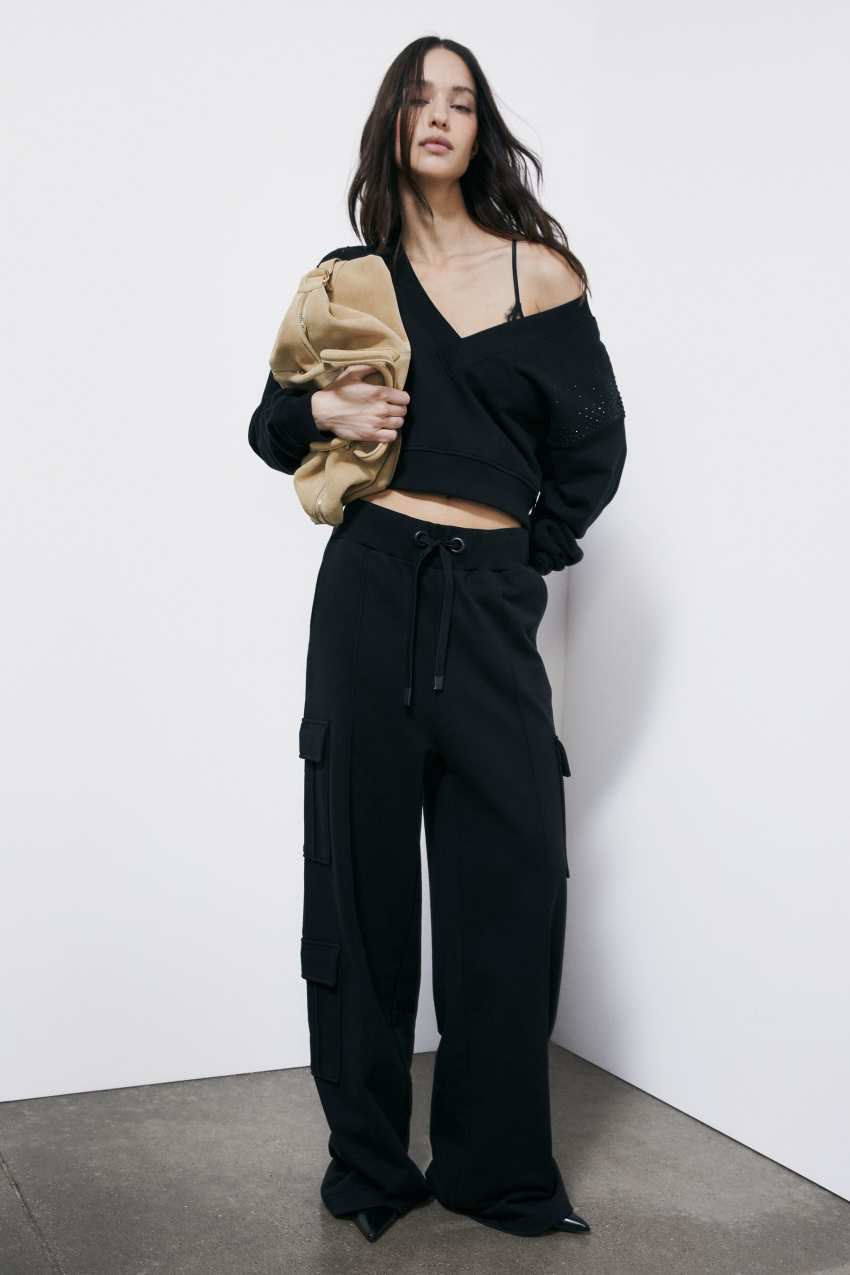 Spodnie dresowe bojówki