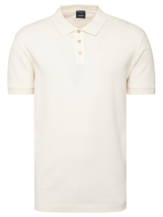 JOOP! Polo Roni 10100056 30100501 Écru Regular Fit