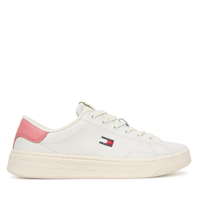 Espadryle Tommy Jeans Tjw Script Cupsole EN0EN02960 Biały