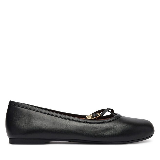 Baleriny LOVE MOSCHINO JA11111G1OIE0000 Czarny
