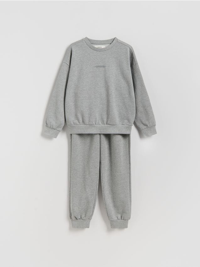 Reserved - Komplet oversize - jasnoszary