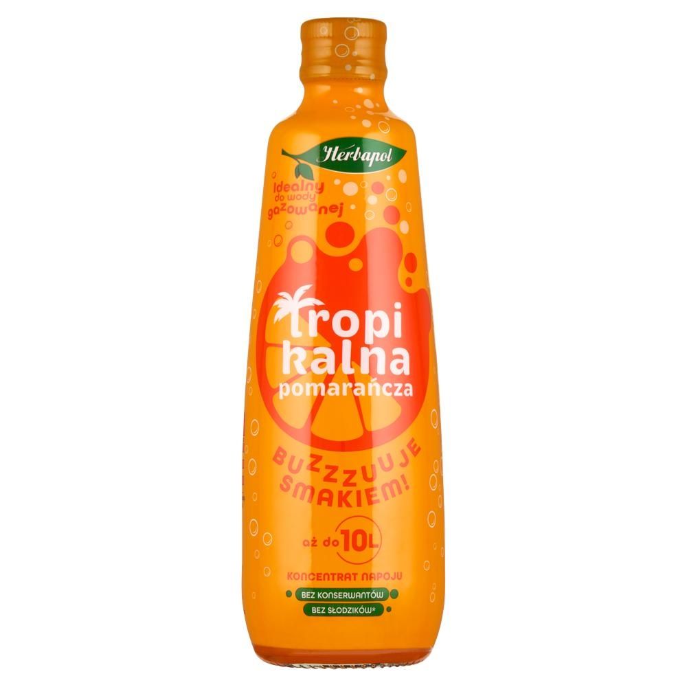 Herbapol Koncentrat napoju tropikalna pomarańcza 405 ml