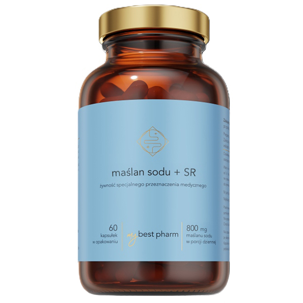 MyBest Maślan Sodu + SR, 60 kapsułek