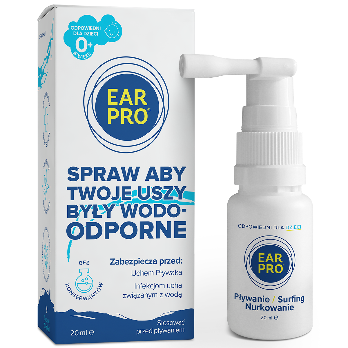 Ear Pro, spray do uszu, 20 ml