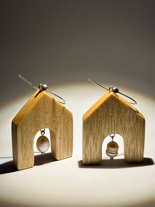 Kolczyki Pearl's Shelter