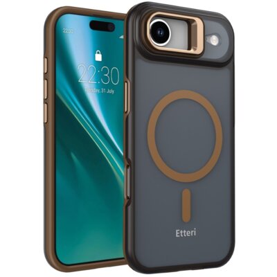 Etui ETTERI Morning Fog MagSafe do Apple iPhone Air Brązowy