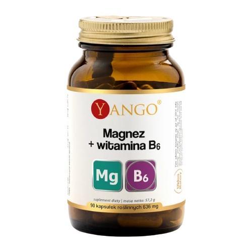 Yango Magnez + witamina B6, 90 kapsułek