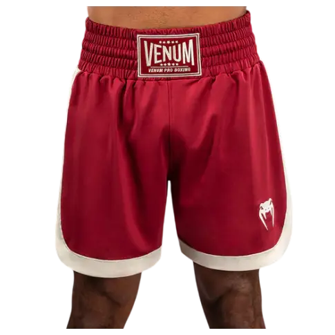 Venum Spodenki Bokserskie Classic Boxing Shorts Ruby Red/ Ivory