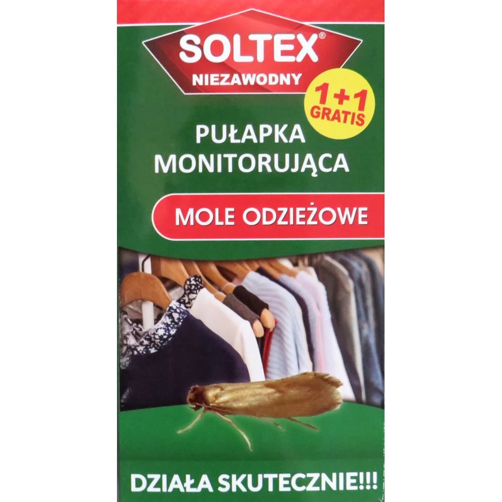 SOLTEX PUŁAPKA NA MOLE ODZIEŻOWE 1SZT