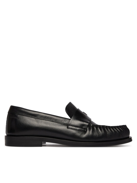 Calvin Klein Lordsy Round Loafer Lth HW0HW03031 Czarny