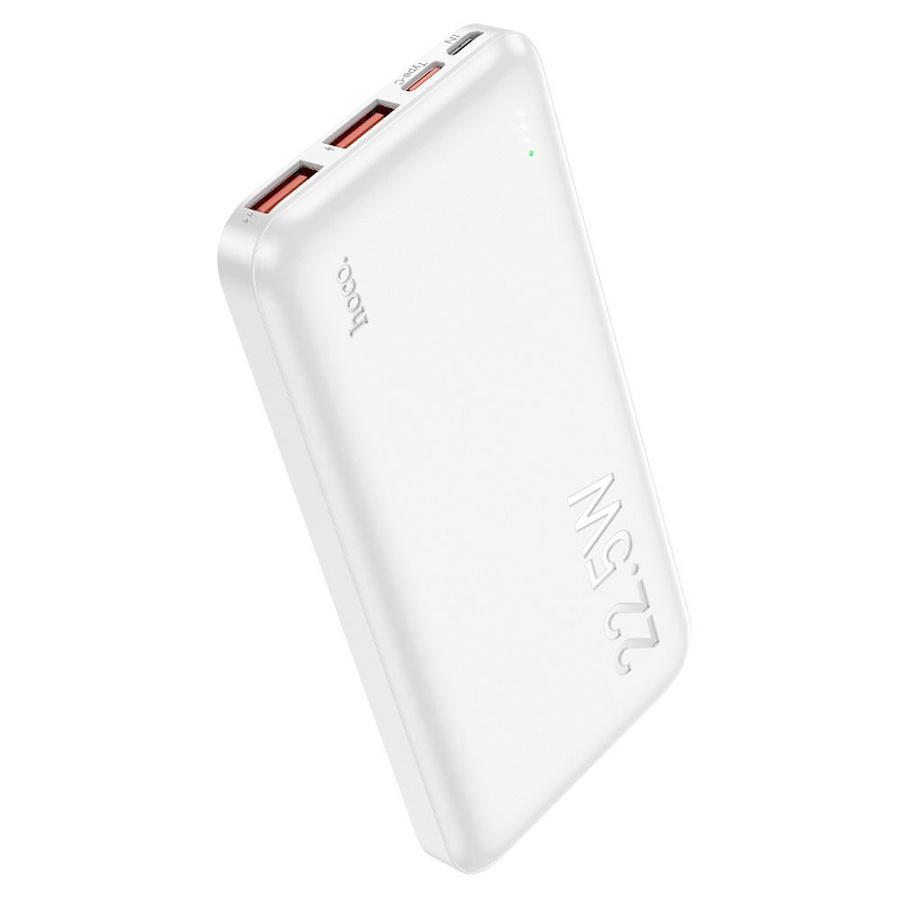 Powerbank Hoco 10000 mAh QC PD 3A 22,5W J101 biały
