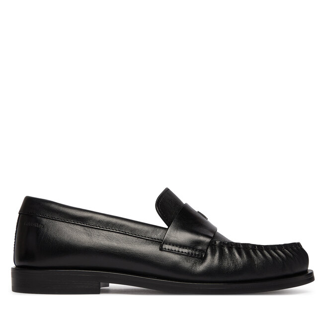 Lordsy Calvin Klein Round Loafer Lth HW0HW03031 Czarny