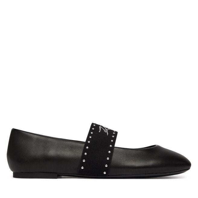 Baleriny KARL LAGERFELD Karo KL40126A Czarny