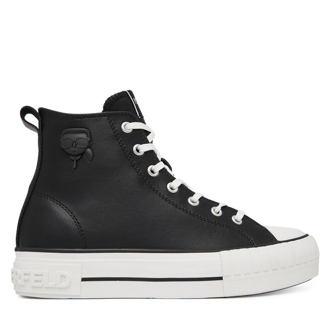 Trampki KARL LAGERFELD Kampus Max KL60456 Czarny