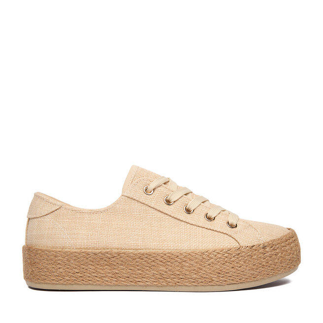 Espadryle JENNY CEO-WSK1576-01 Beżowy