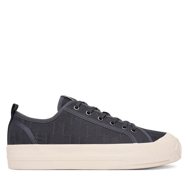 Trampki KARL LAGERFELD Kampus Max V KL50526 Granatowy