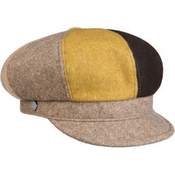 Czapka Kaszkiet Veanda by Lierys, beżowo-brązowy, One Size