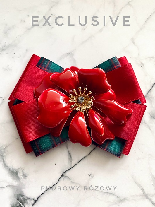 Brosza z niesamowitym unikatowym Kwiatem 3d NEW