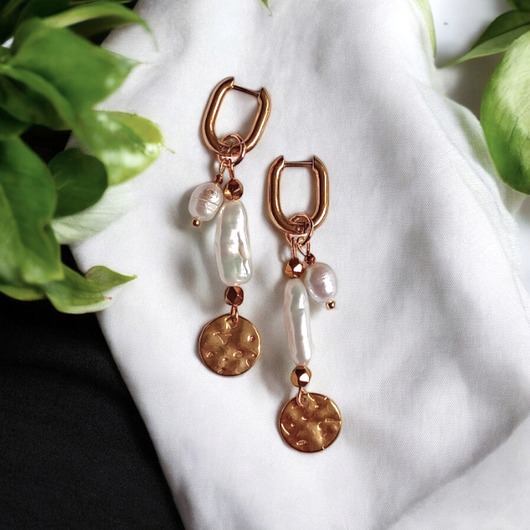 Fikuśne perły : kolczyki : wyjątkowy prezent PREMIUM