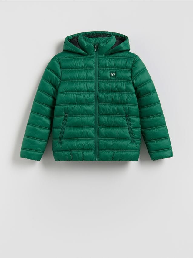 Reserved - Kurtka z kapturem - zielony