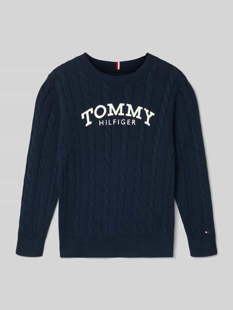 Sweter o kroju regular fit z czystej bawełny