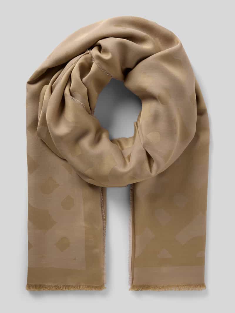 Szal z mieszanki modalu i wełny model ‘MONYQUE’