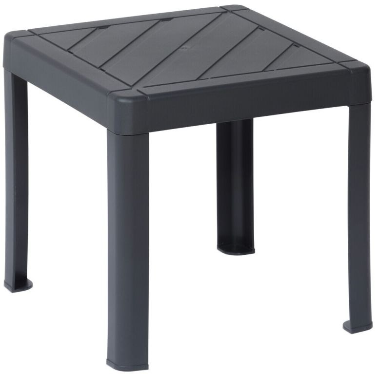 POP stół plastikowy, grafitowy R103661