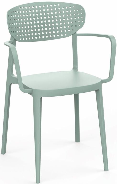 AIRE ARMCHAIR, Krzesło ogrodowe, zielony nilowy R95826