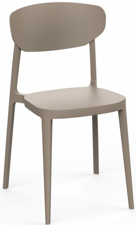 MARE Krzesło ogrodowe, szare R95831