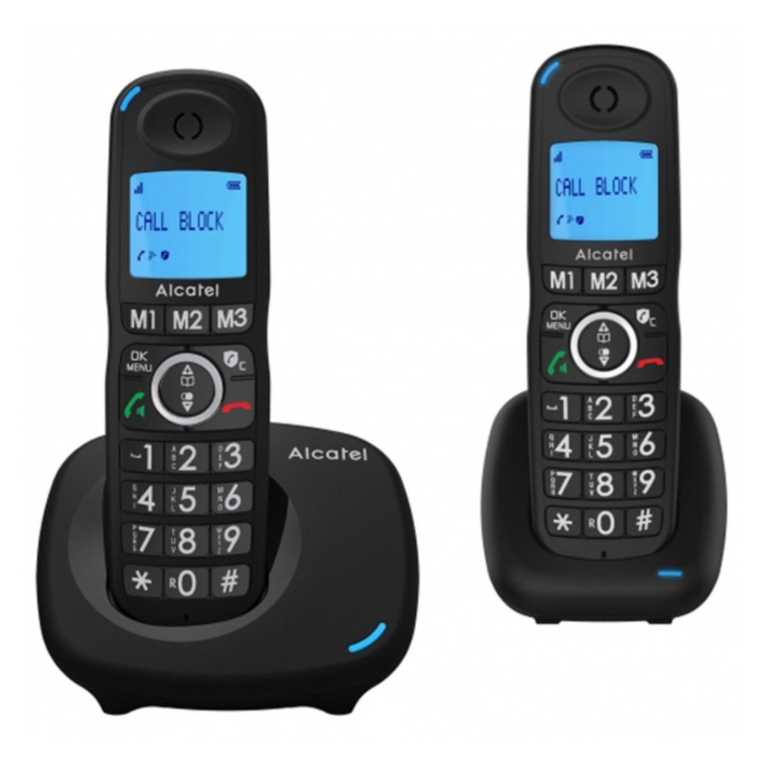 Alcatel Telefon Bezprzewodowy Versatis XL 535 Duo Czarny (2 pcs)