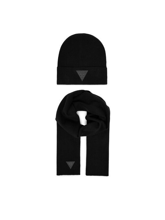 Guess Zestaw Szalik i Czapka GFBOXM P6103 Czarny