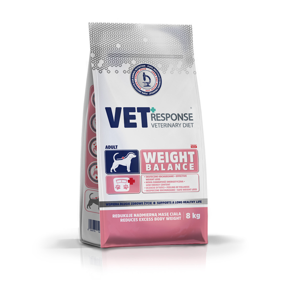 VET RESPONSE Weight balance - sucha karma dla psa - 8kg