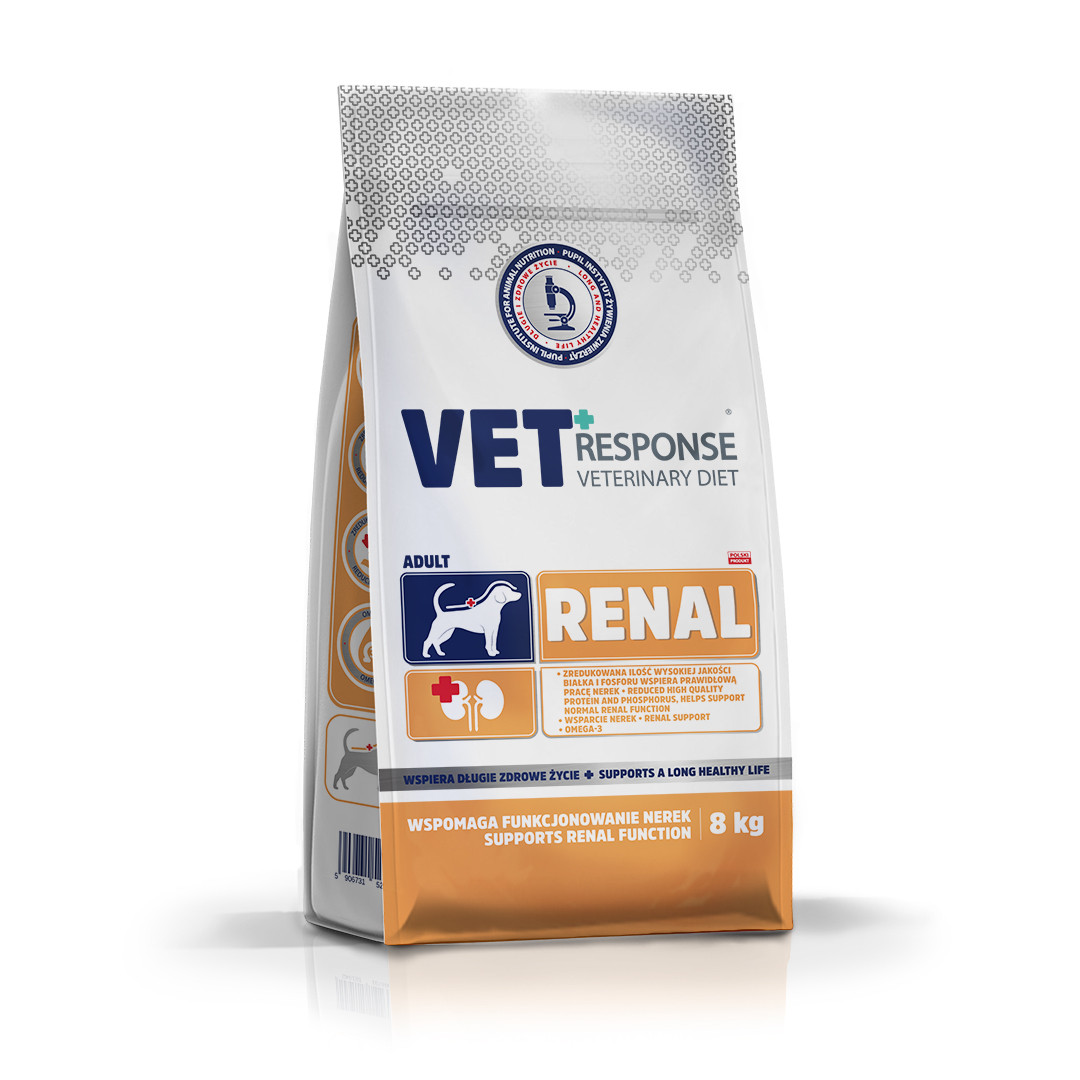 VET RESPONSE Renal - sucha karma dla psa - 8kg