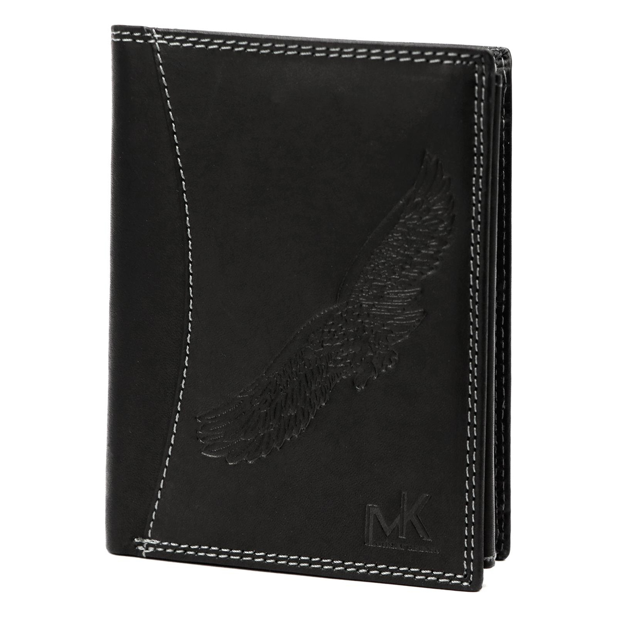 Skórzany męski portfel Money Kepper CDD 5601 BIRD
