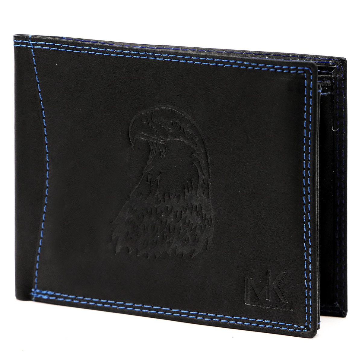 Skórzany męski portfel Money Kepper CDD 5600 EAGLE