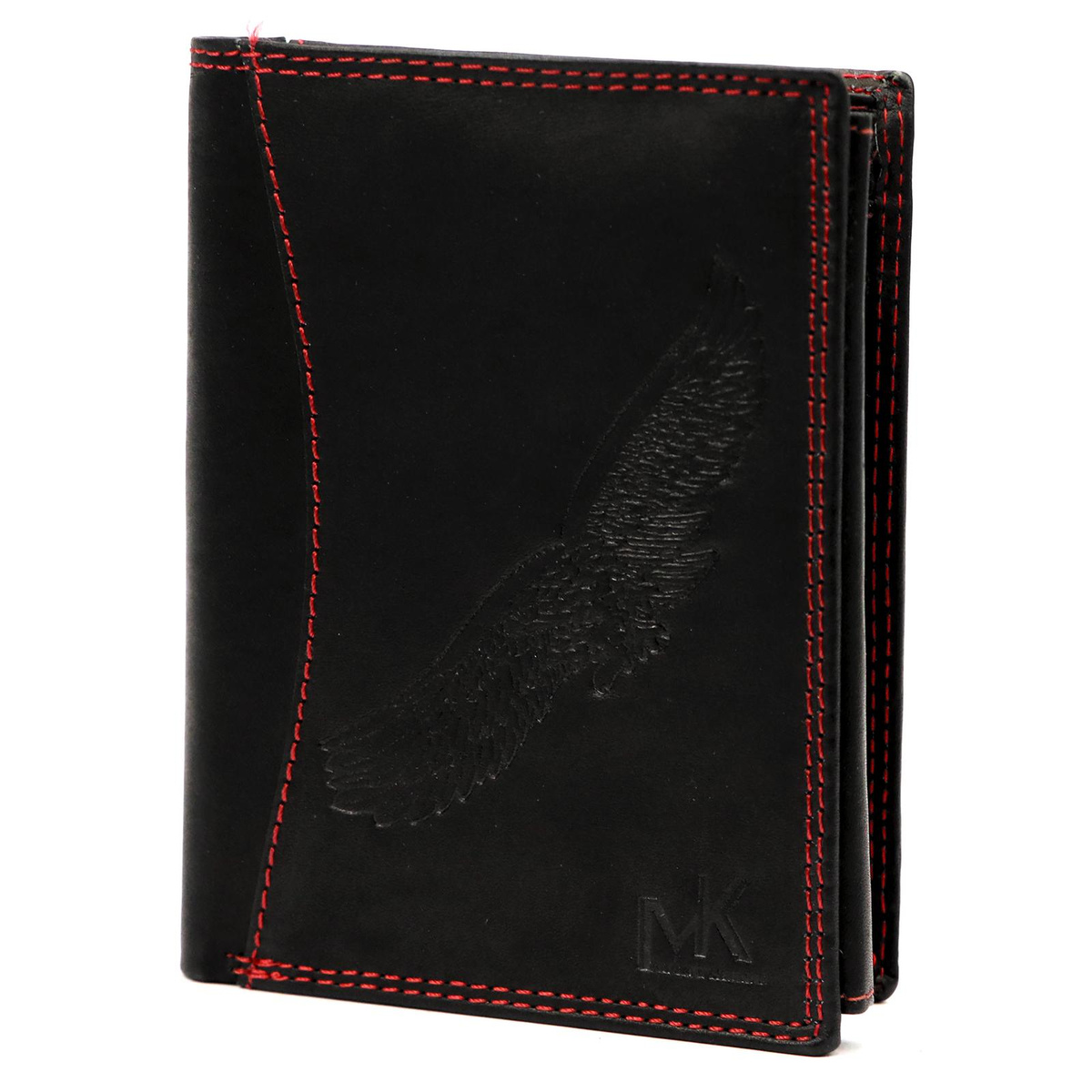 Skórzany męski portfel Money Kepper CDD 5601 BIRD
