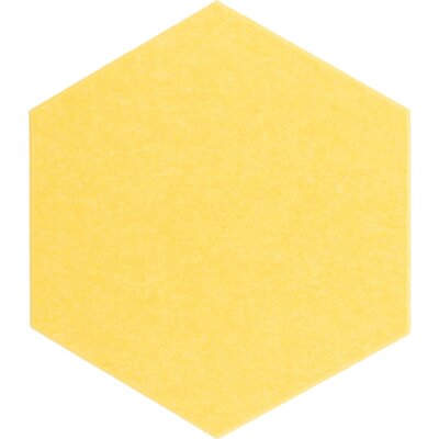 Panel dekoracyjny MULTIDECOR Felly Heksagon 01 40 x 46 cm Żółty (2 szt.)