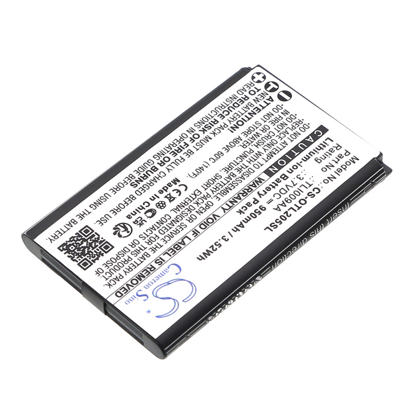 Alcatel OT-2038X / TLI009AA 950mAh 3.52Wh Li-Ion 3.7V (Cameron Sino)