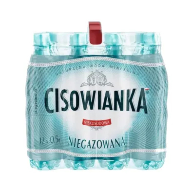 Cisowianka Woda mineralna niegazowana Zestaw 12 x 500 ml