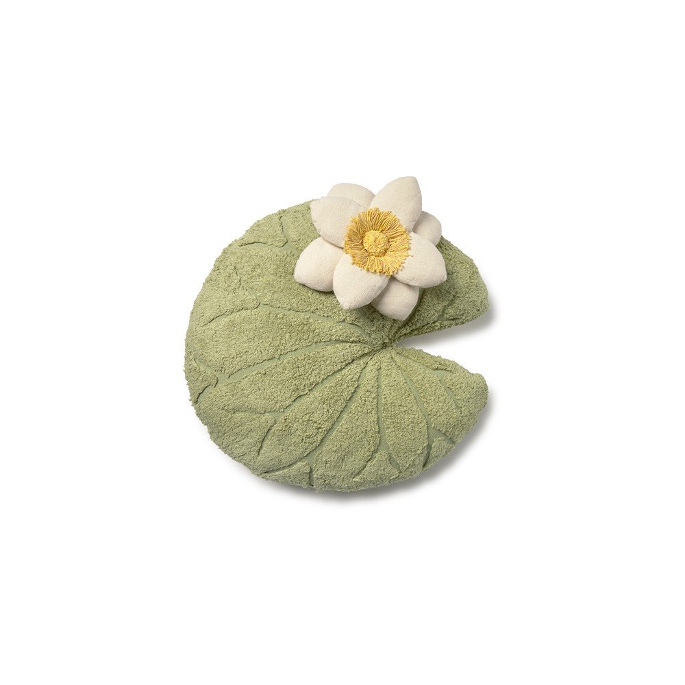 Bawełniana poduszka dziecięca 60x60 cm Water Lily – Lorena Canals