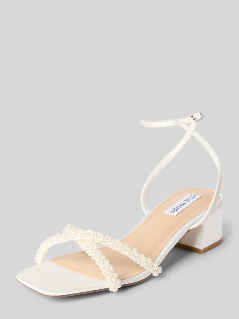 Sandały z obszyciem kamieniami stras model ‘Gabby’