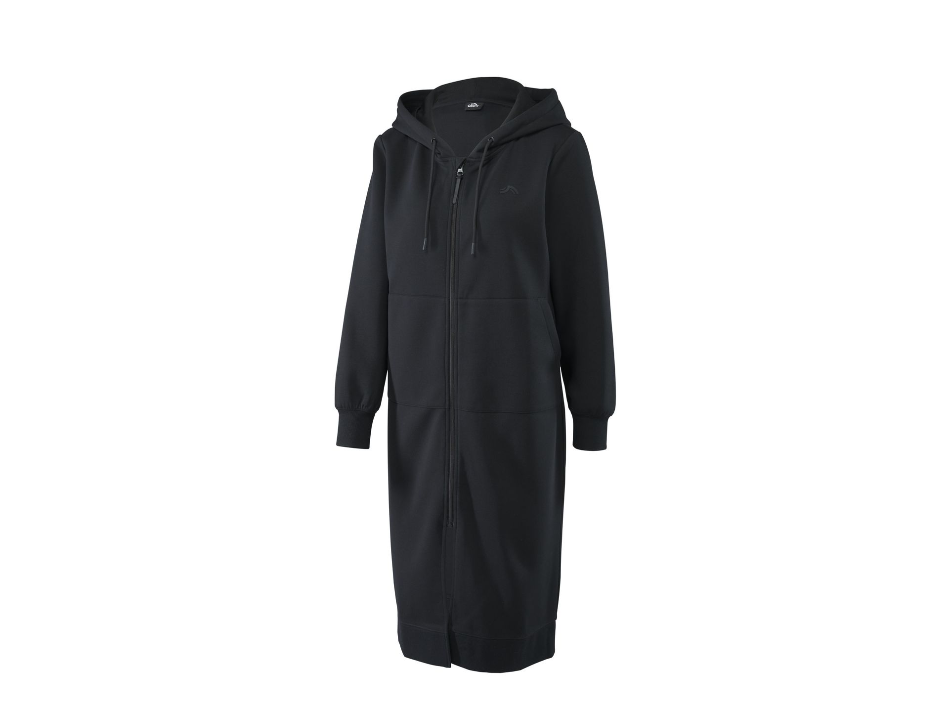 CRIVIT Bluza damska rozpinana (Czarny, S (36-38))