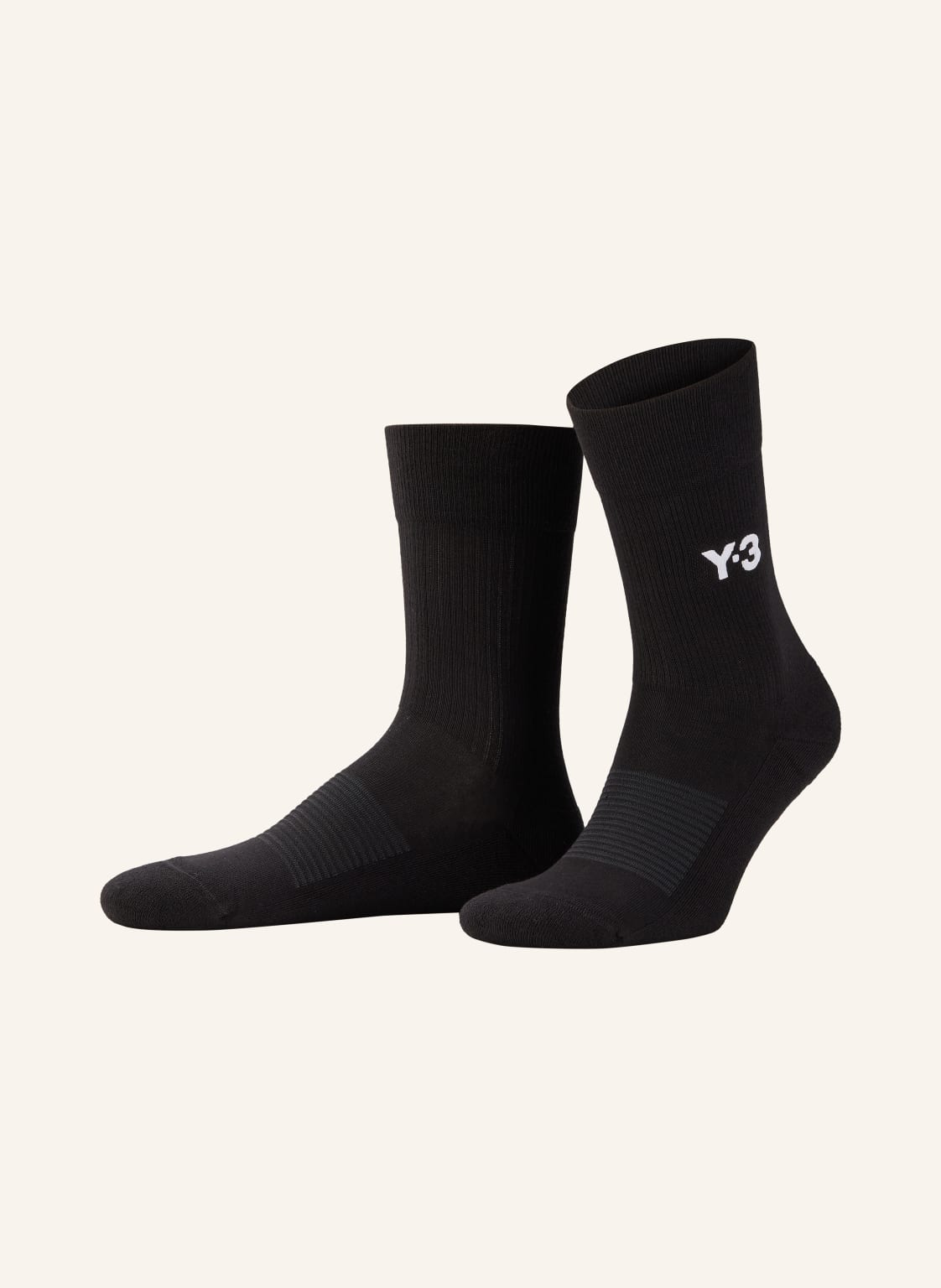 Y-3 Skarpety Crew schwarz