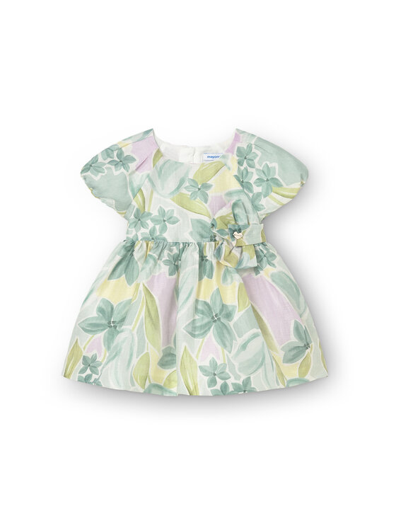 Mayoral Sukienka letnia 1909 Zielony Regular Fit