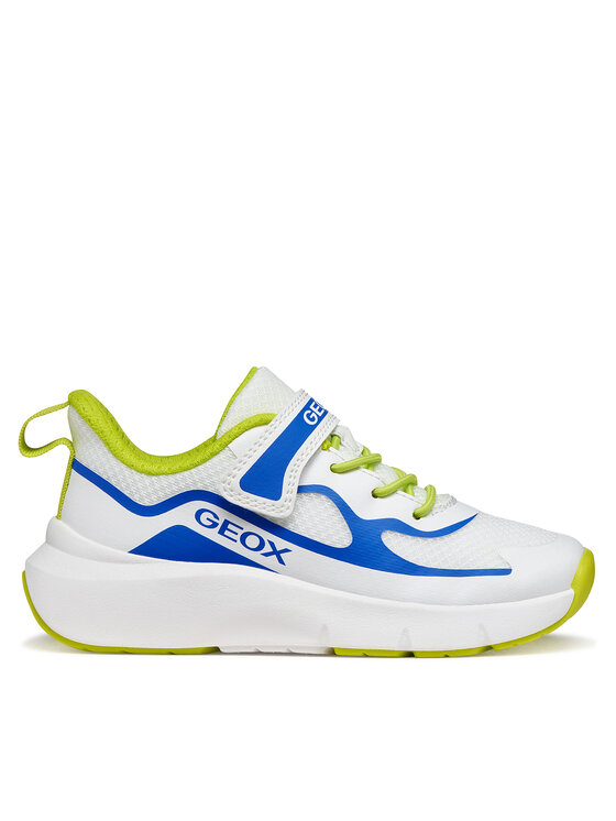 Geox Sneakersy J Pro-Ran Boy J65P7F 01454 C0293 M Biały