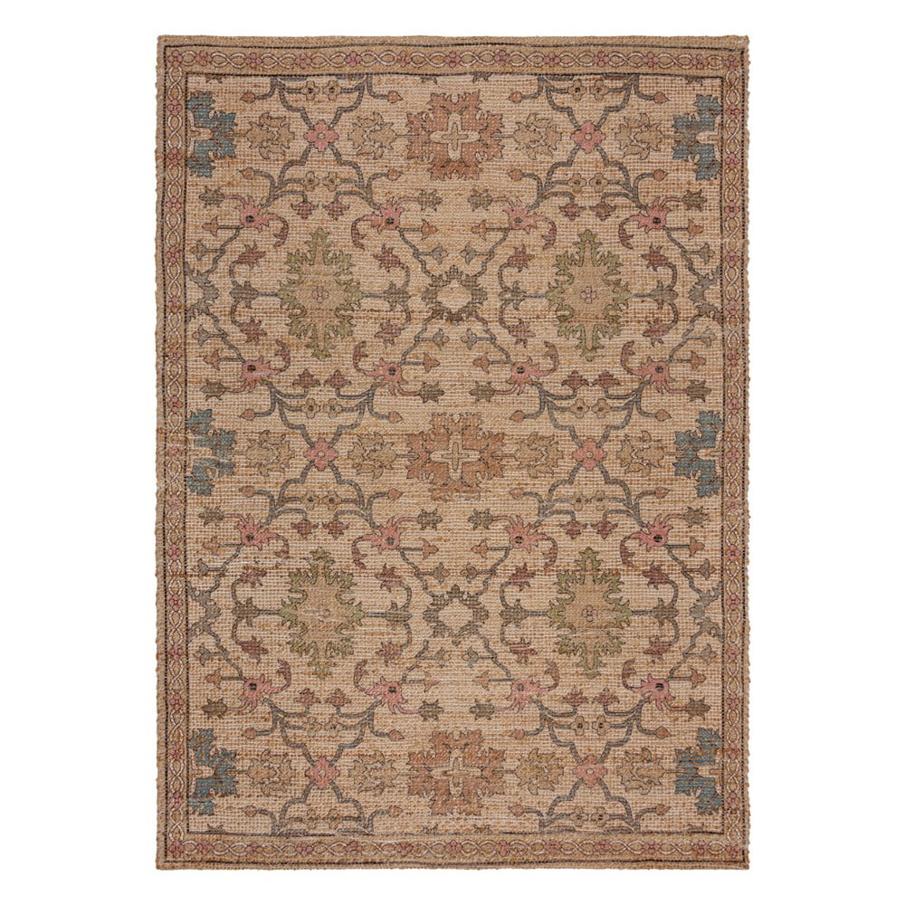 Dywan z mieszanki juty w naturalnym kolorze tkany ręcznie 200x290 cm Celine Jute Global – Flair Rugs
