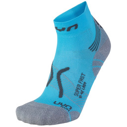 Skarpety UYN WOMAN RUN SUPER FAST SOCKS ATOLL/GREY YORK