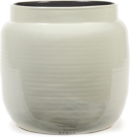 Serax Osłonka na doniczkę Glazed Shades 32 cm jasnoszara